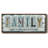 Family Where Life- Framed Canvas-2078833032