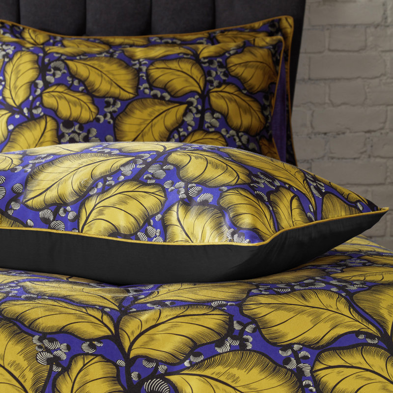 Sateen Housewife Pillow Case, Ochre