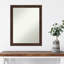 Hamit Solid Wood Rectangle Wall Mirror