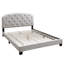 Lit plateforme tapissier en bois massif-347772132-347772134