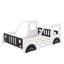 Lit plateforme classique avec roulettes en forme de voiture-1207486991