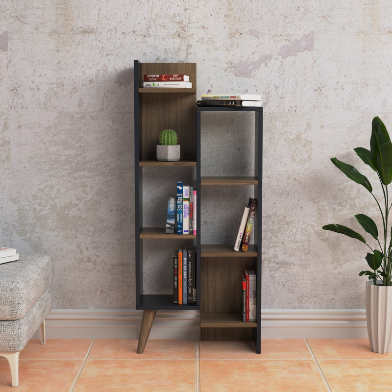 Jacquet 129cm H x 56cm W Standard Bookcase