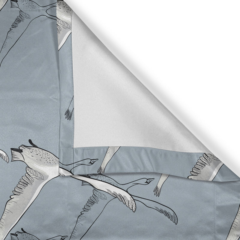 Semi Sheer Curtain Pair