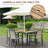7 Pc Outdoor Patio Dining Set