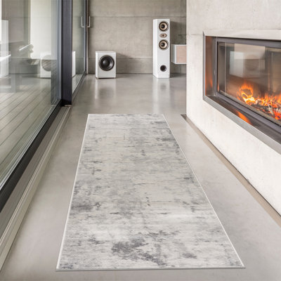 Tapis gris Elyjah