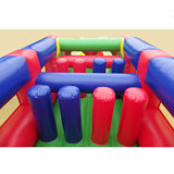 Inflatable Fun Run Obstacle Course with Air Blower