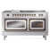 ILVE Nostalgie II Noblesse 60 in Dual Fuel Range 7 Burner, Griddle, Frenchtop