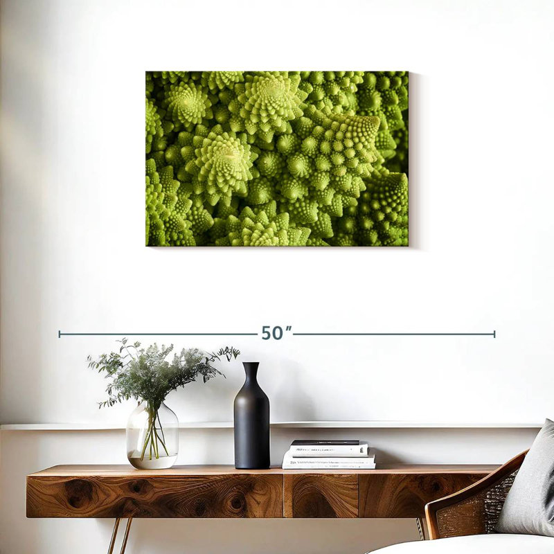 Broccoli Romanesco frais, H 20 po x l 30 po