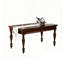 Table de salle à manger rectangulaire rétro en bois massif multifonctionnel et bureau-488173263