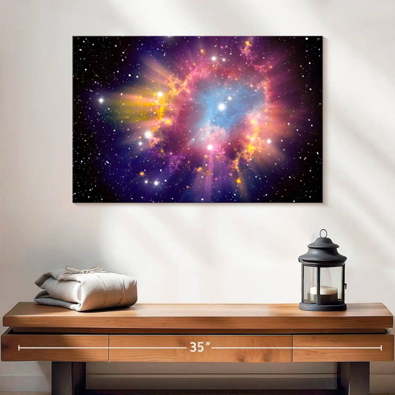Oberle Stellar Supernova Explosion, 16" H x 24" W