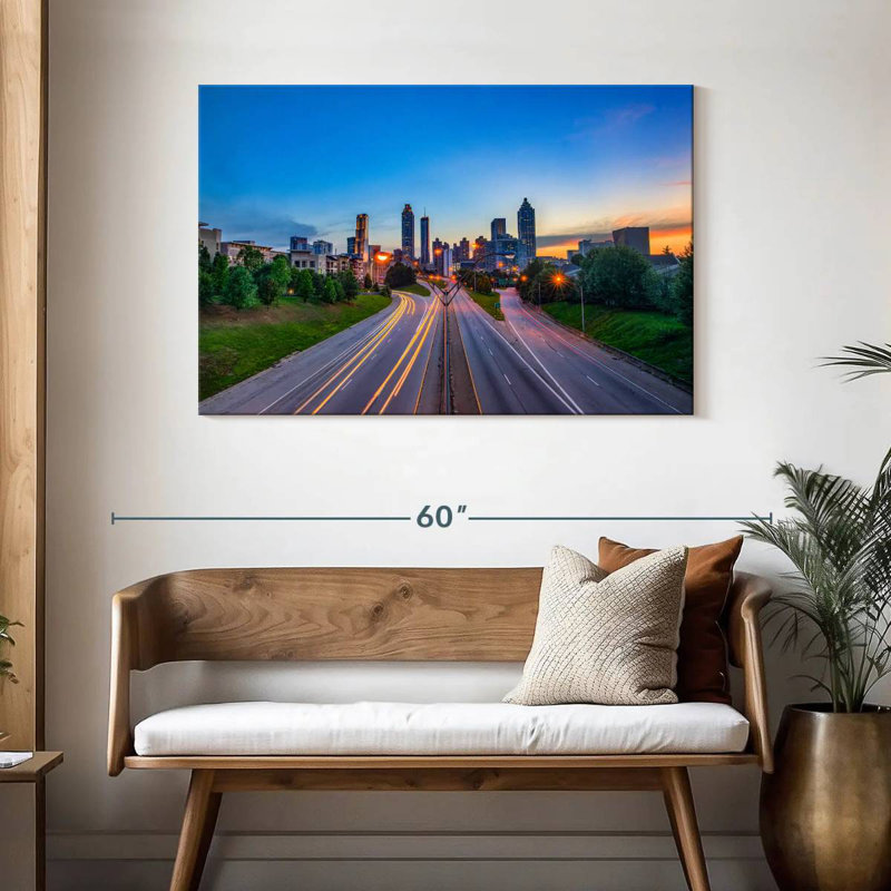 Vanna Atlanta City Roads, H 30 po x l 45 po
