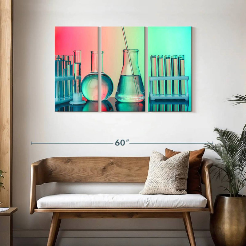 Keiri Chemistry, 28" H x 45" W