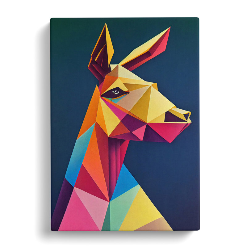 Donkey Hypreprism - Wrapped Canvas, 76cm H x 50cm W x 3cm D