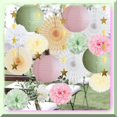 Pastel Party Pack 60 Latex Balloons with Confetti and Ribbons