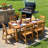 All-Weather HDPE Outdoor Dining Set