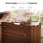 Oversized 3-Drawer Nightstand