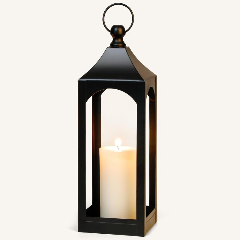 Lanterne suspendue décorative en métal Modern Farmhouse Lantern