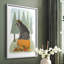 «Raccoon On Pumpkin», reproduction encadrée - bois massif-293751807-293751799
