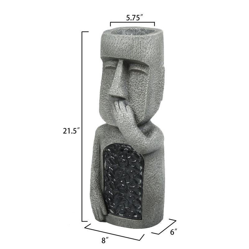Rue Tiki Magnesium Oxide Garden Statue