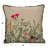Embroidered Cotton Reversible Throw Pillow