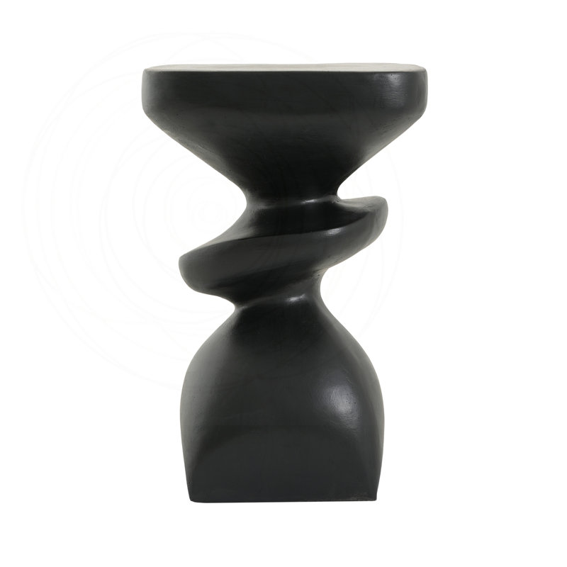 Abstract Tiered MGO Side Table Sculptural Design