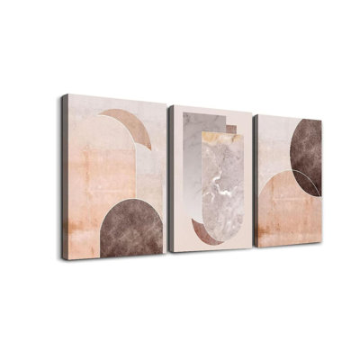 3 Piece Wrapped Canvas Set