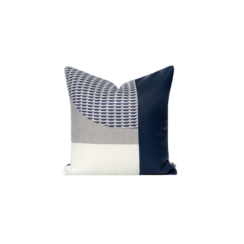 Patchwork Reversible Throw Pillow