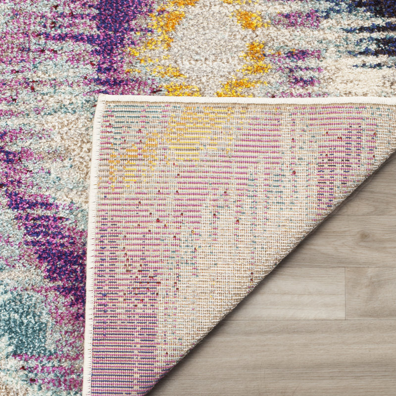 Nistler Area Rug In Grey Multi, Rectangle 235 x 335cm