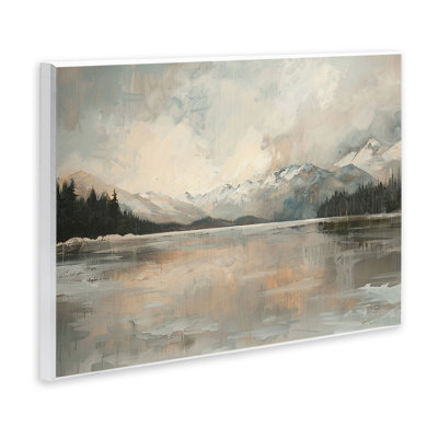 «Frozen Lake Landscape» par LSR Design Studio