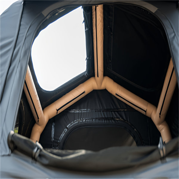 Portable Amphibious inflatable tent for camping Foldable Offroad Roof top tent Floating tent with ladder