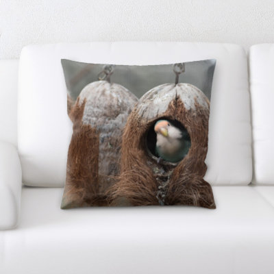 Microsuede Reversible Throw Pillow