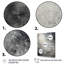 Minimalisme gris, surface lunaire 4 - Tachisme, art mural-2104734686-2104734692
