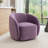 Arrun Velvet Swivel Barrel Chair-1902218308