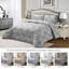 Jacquard Floral Bedspread-130383394-130383397