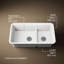 Cairn Smart Divide 33-1/2" Undermount Kitchen Sink-1067917673