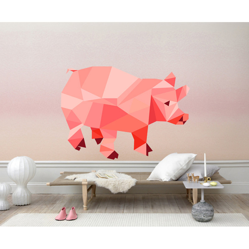 Animals Wall Decal, 46" H x 59" W