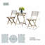 Floyd Acacia Patio Dining Set with