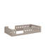 Lit plateforme en bois avec garde-corps-1995249260