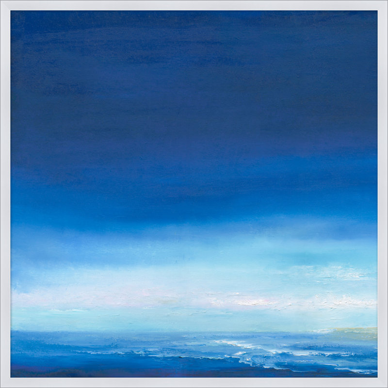 «In the Quiet of the Evening Tide 1» - peinture encadrée
