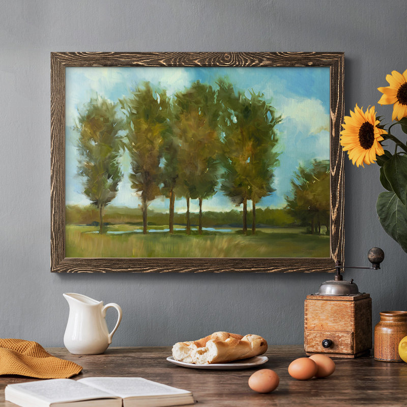 Tall Trees, reproduction d'art sur toile, Noyer, H 26 po x l 38 po x P 1,5 po
