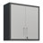 Metal Wall-Mounted Tool Storage Cabinet With Locking Door And 1 Shelf 1 Opened Drawer For Garage Warehouse,Office,Assembly Required