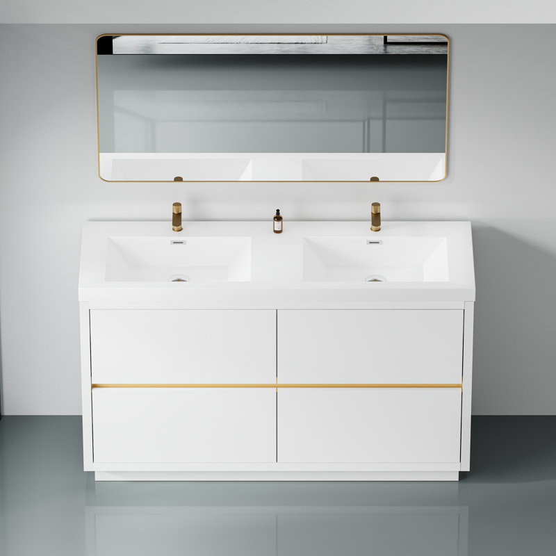 Meuble-lavabo autoportant Nona