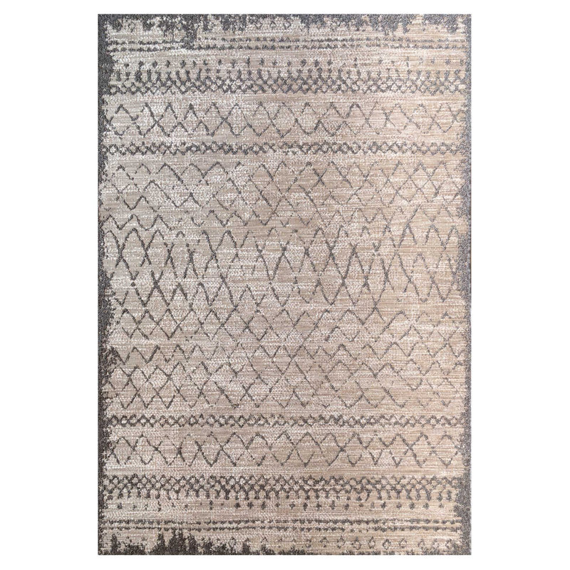 Nealon Hand Woven Indoor / Outdoor Area Rug Set, Rectangle 200 x 290cm