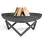 Round Steel Wood Burning Smokeless Fire Pit-86525139