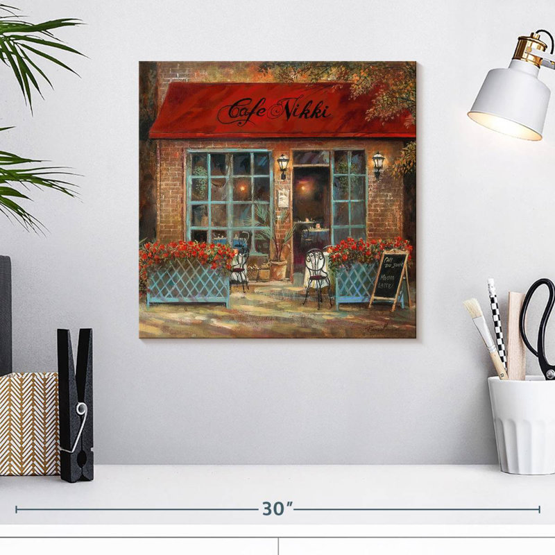 Lilie Cafe Nikki, 16" H x 16" W