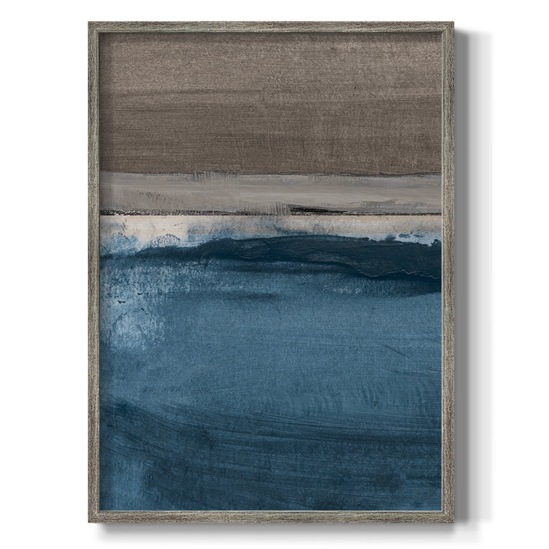 Midnight Sky I Framed Print - Solid Wood, 11" H x 9" W