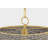Penarth Pendant in Aged Brass