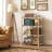 4-Tier Natural Solid Wood Shoe Rack, Breathable Slatted Open Shelves, Scratch-Resistant Smooth Finish Suitable For Entryway, Hallway