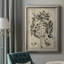 «Emboli Finish Antique Foliage VI», reproduction d'art sur toile encadrée-708135269