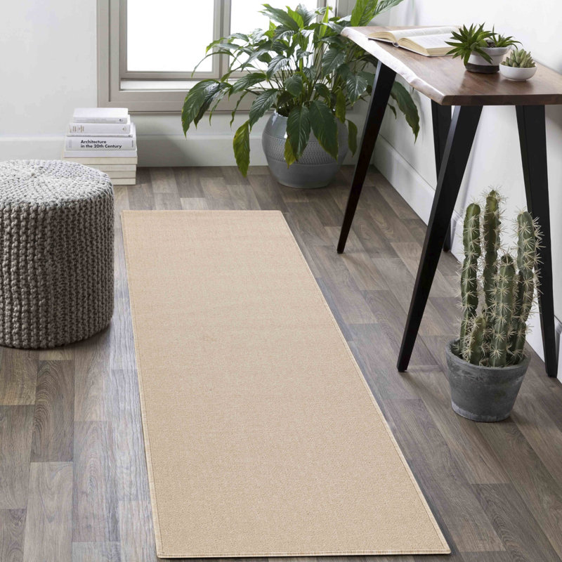 Souta Solid Colour Machine Tufted Shag Area Rug, Rectangle 120 x 170cm